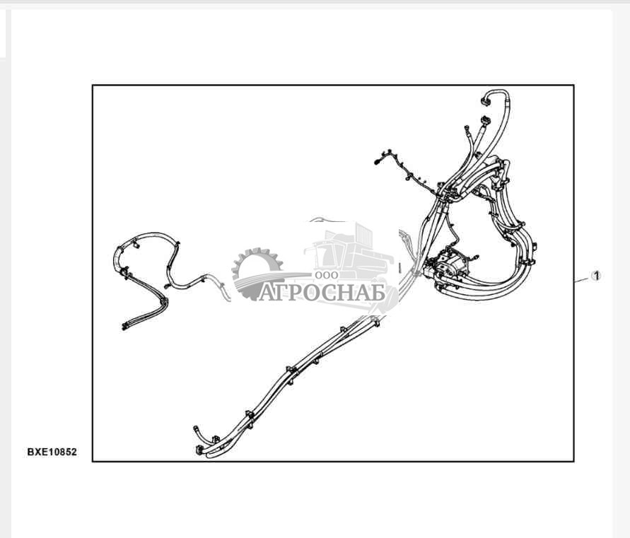 Шланги заднего моста с трансмиссией с кнопочным переключением передач, 4WD, комплект для самостоятельной установки 